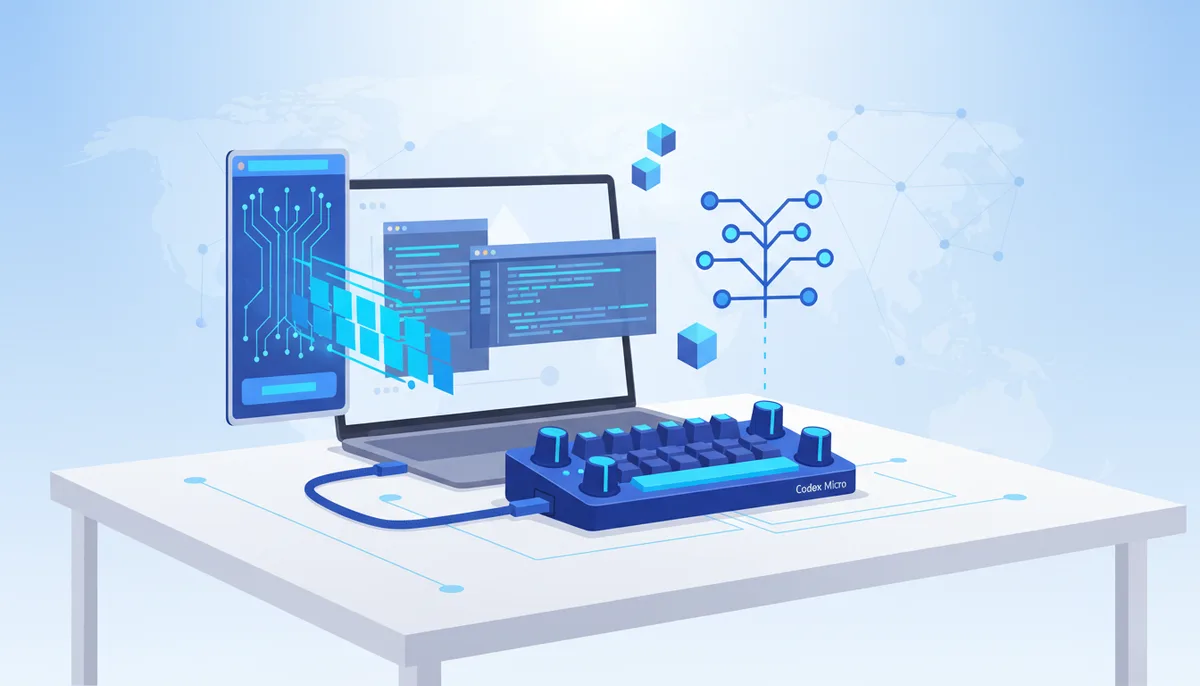 Codex Micro: макропад для физического управления AI-агентами